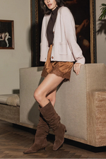 27 Miles Ts Amanda Cashmere Button Up Cardigan