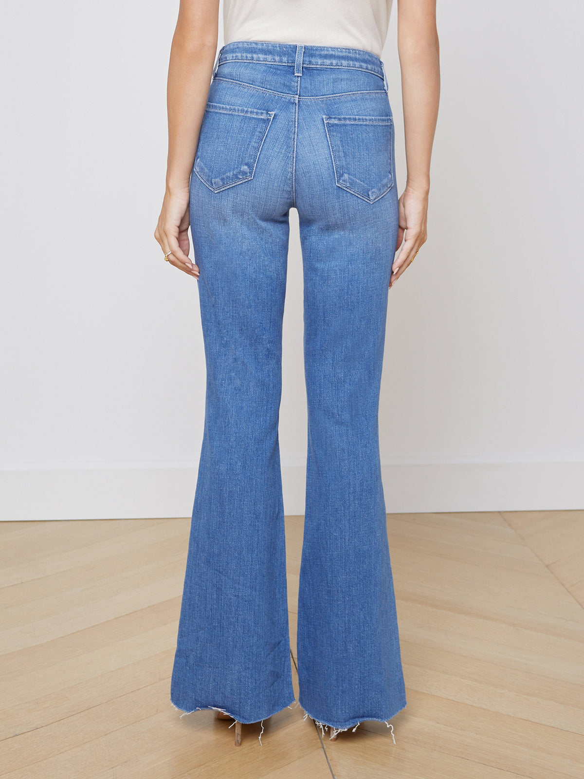 Lagence Sera Sneaker Flare Jeans