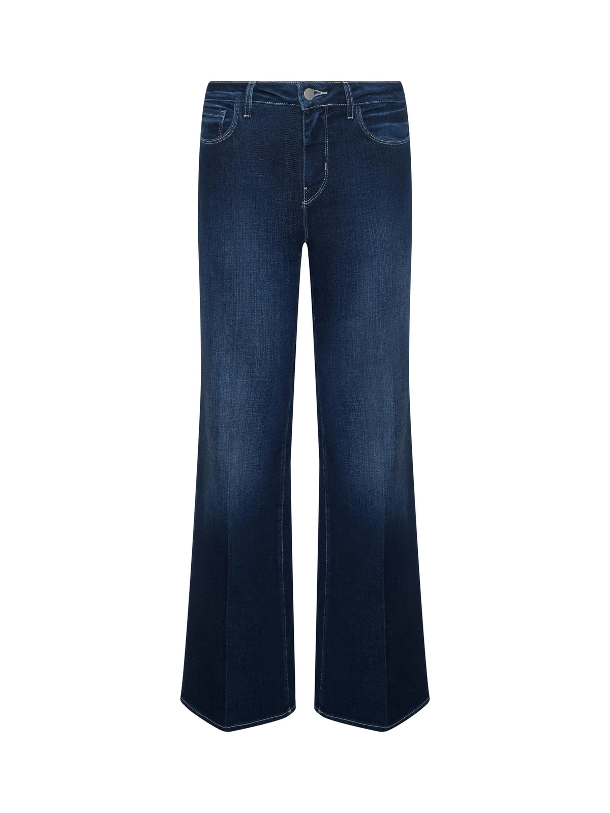 L'agence Alicent H/R Wide Leg Sneaker Jeans