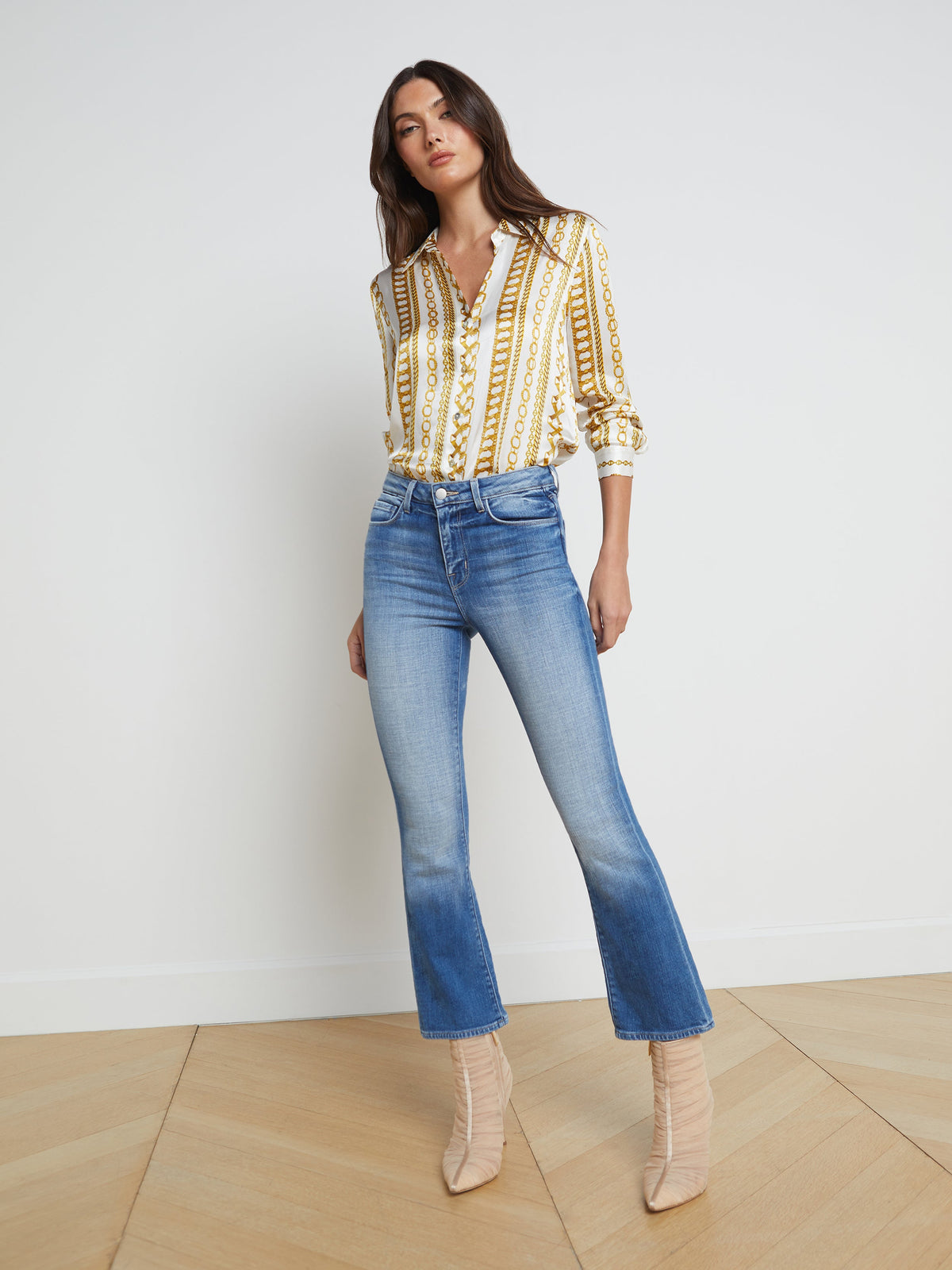 Lagence Tati Crop Micro Boot