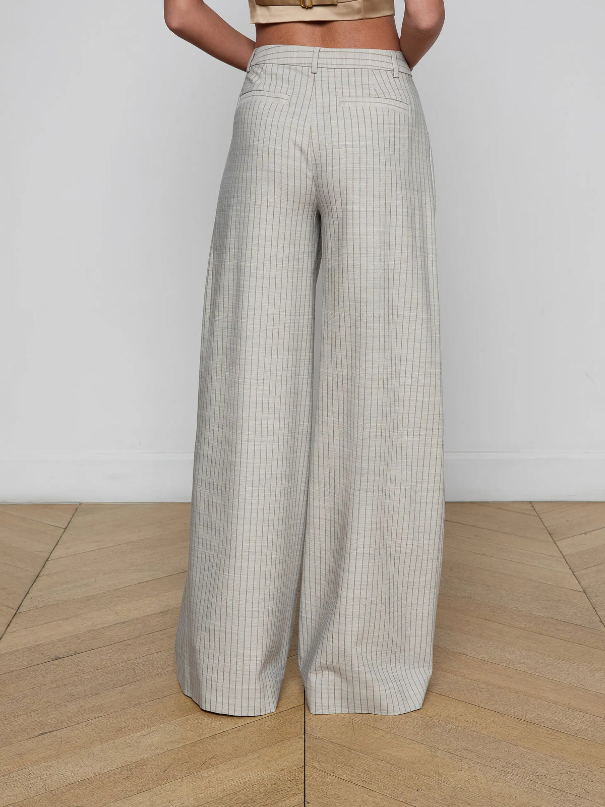 L'agence TS Allanah Pinstripe Trouser