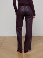 L'Agence Ts Scottie H/R Wide Leg Pant