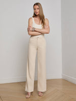 L'agence TS Scottie High Rise Wide Leg Jeans