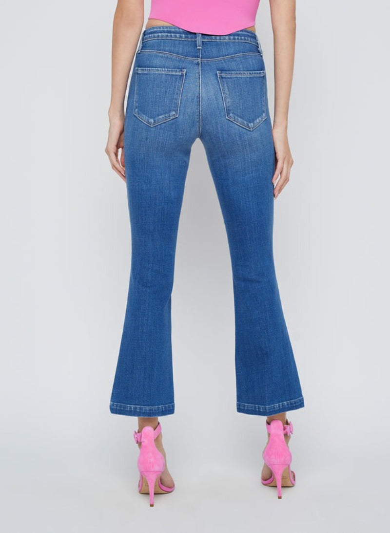 L'agence Ali H/R Slim Flare Jeans