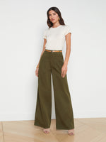 Lagence Jayce Pleated Wide Leg