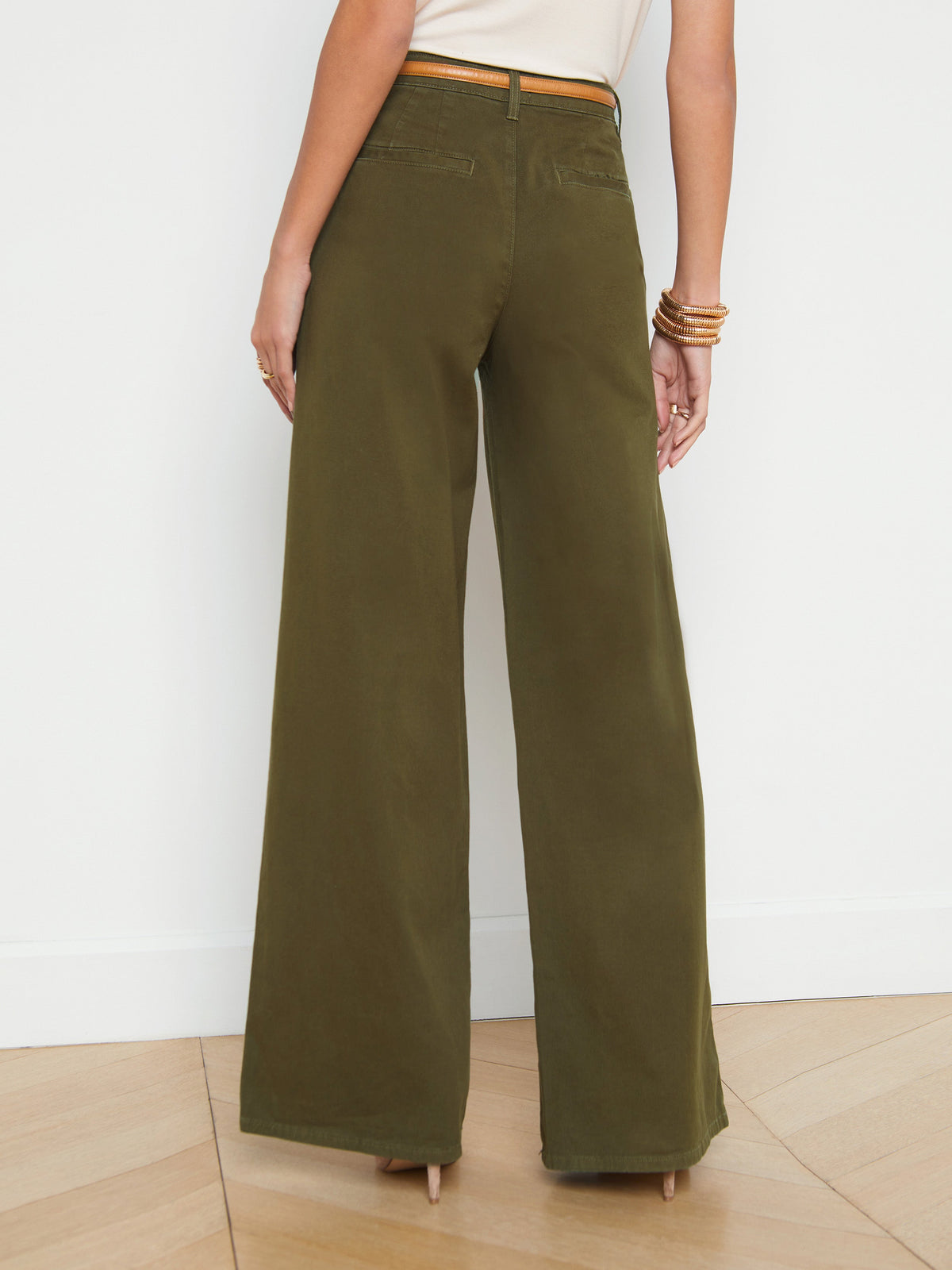 Lagence Jayce Pleated Wide Leg