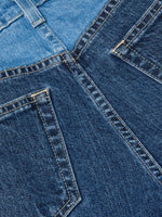 Lagence Beau HR Wide Leg Contrast Jeans
