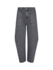 L'agence TS Cody Cropped Barrel Jean