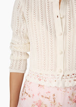 Cami Lilibeth Pointelle Cardigan