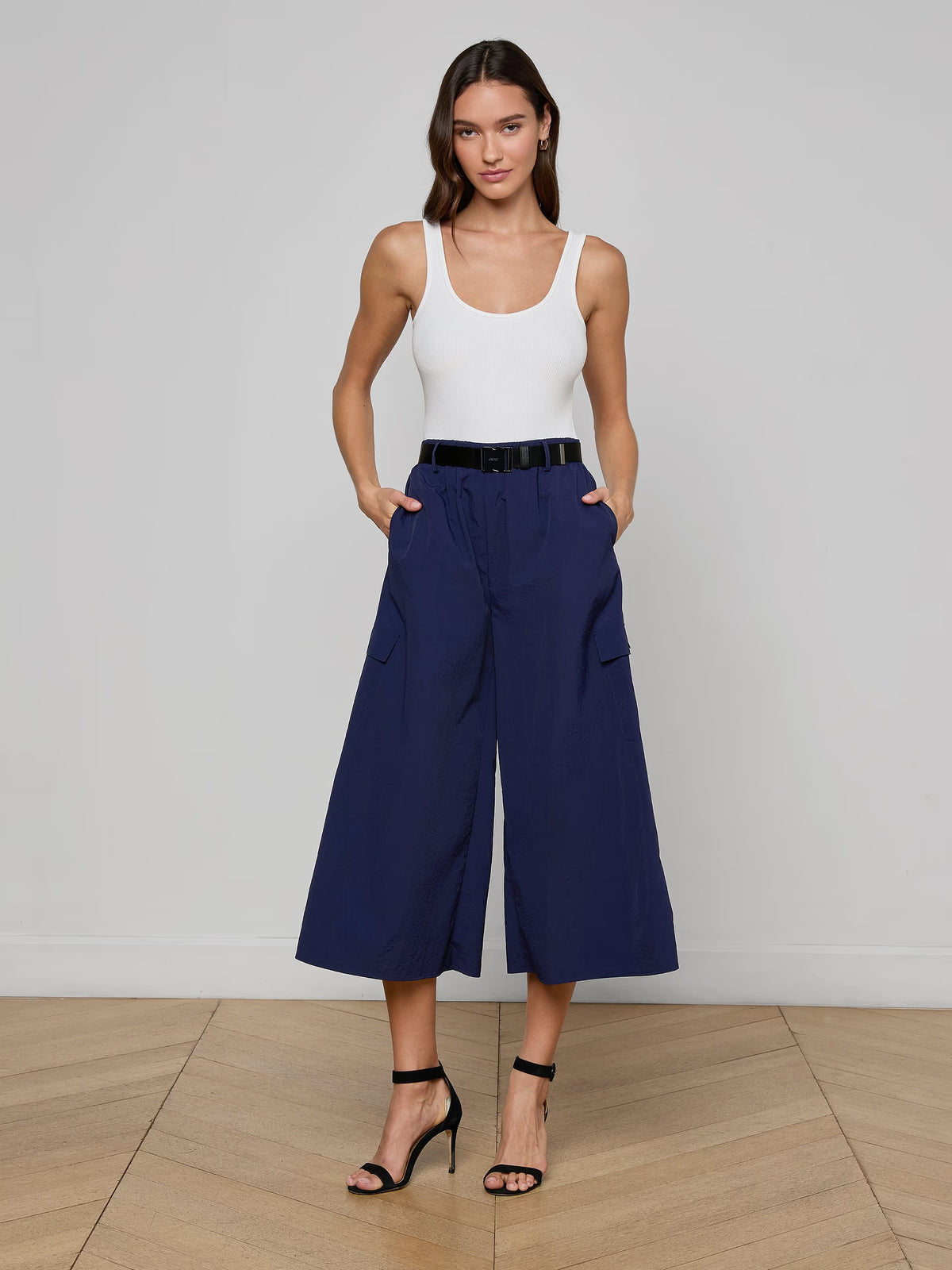 L'agence TS Shoda Crop Wide Leg Pant