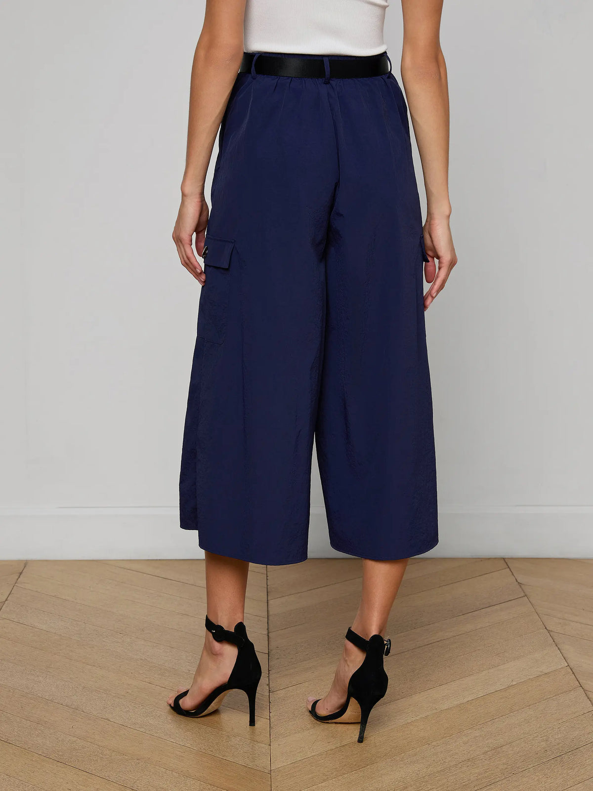 L'agence TS Shoda Crop Wide Leg Pant