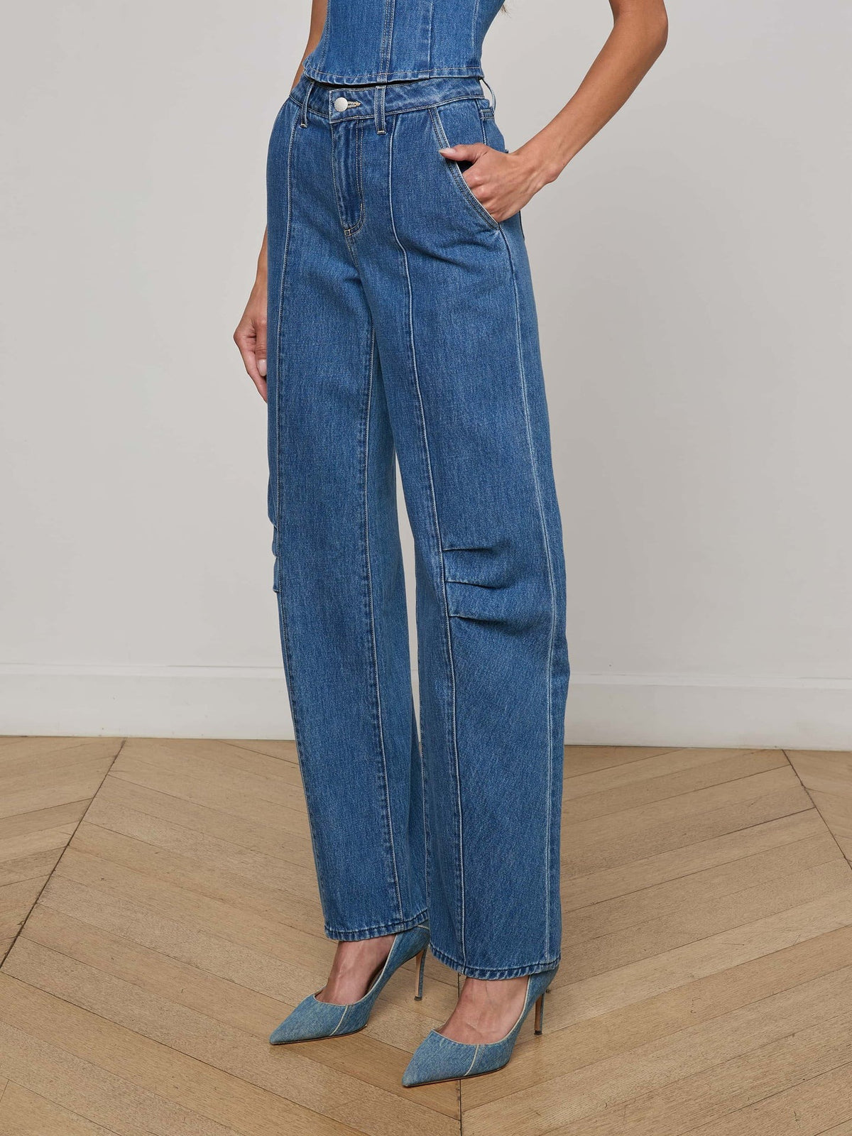 L'agence TS Zara High Rise Rodeo Jeans
