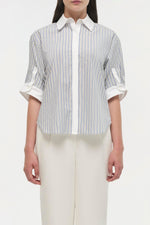 Simkhai Gemma Three Quarter Sleeve Shirt