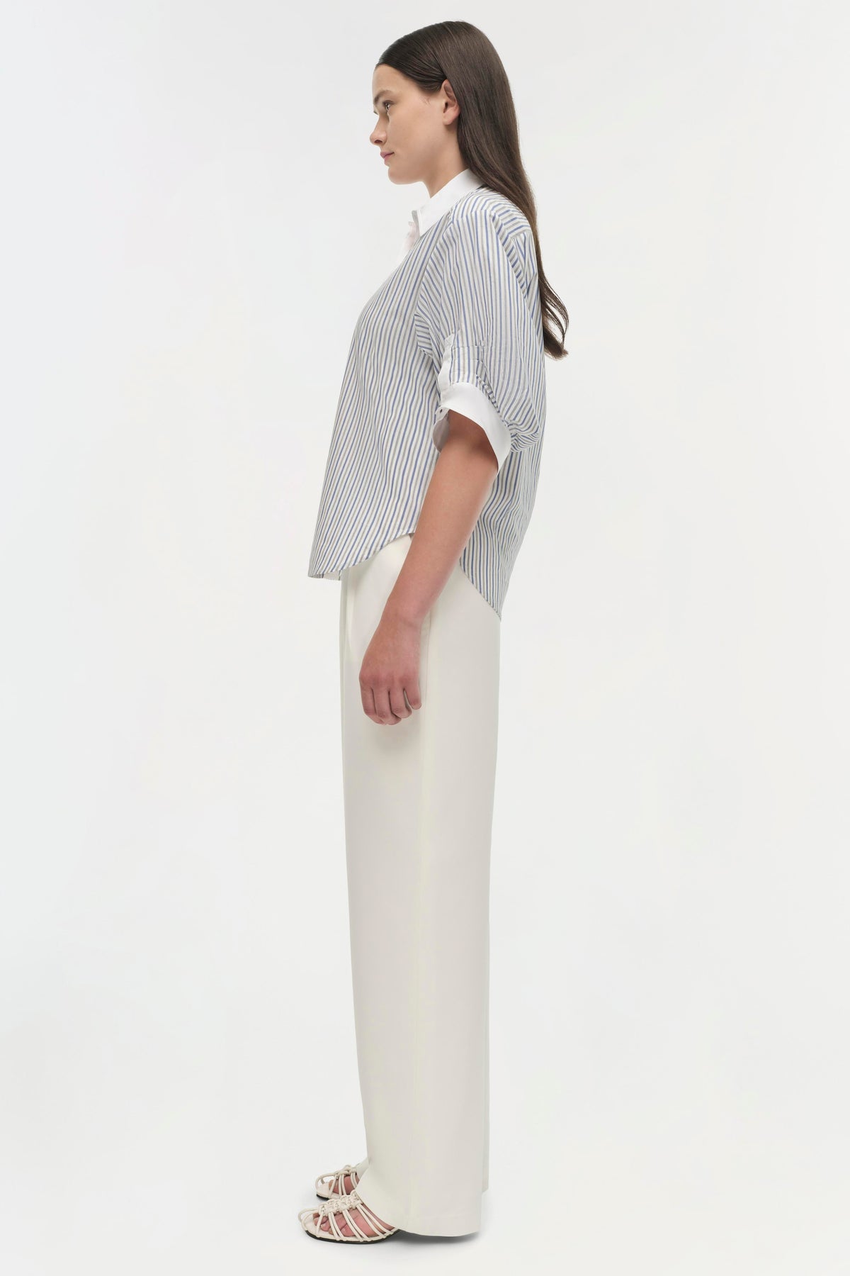 Simkhai Gemma Three Quarter Sleeve Shirt