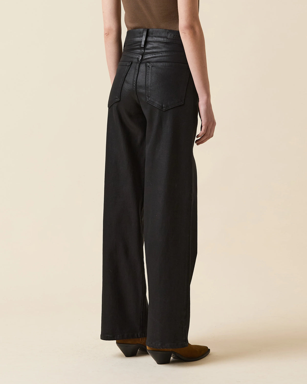 Le Jean Ts Column Coated Jean