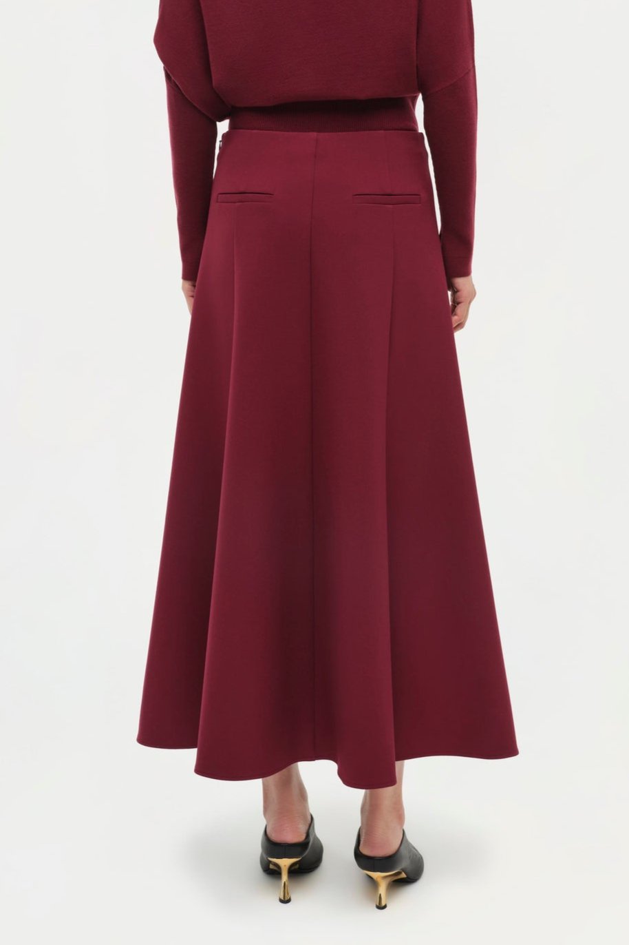 Simkhai Dottie Aline Midi Skirt