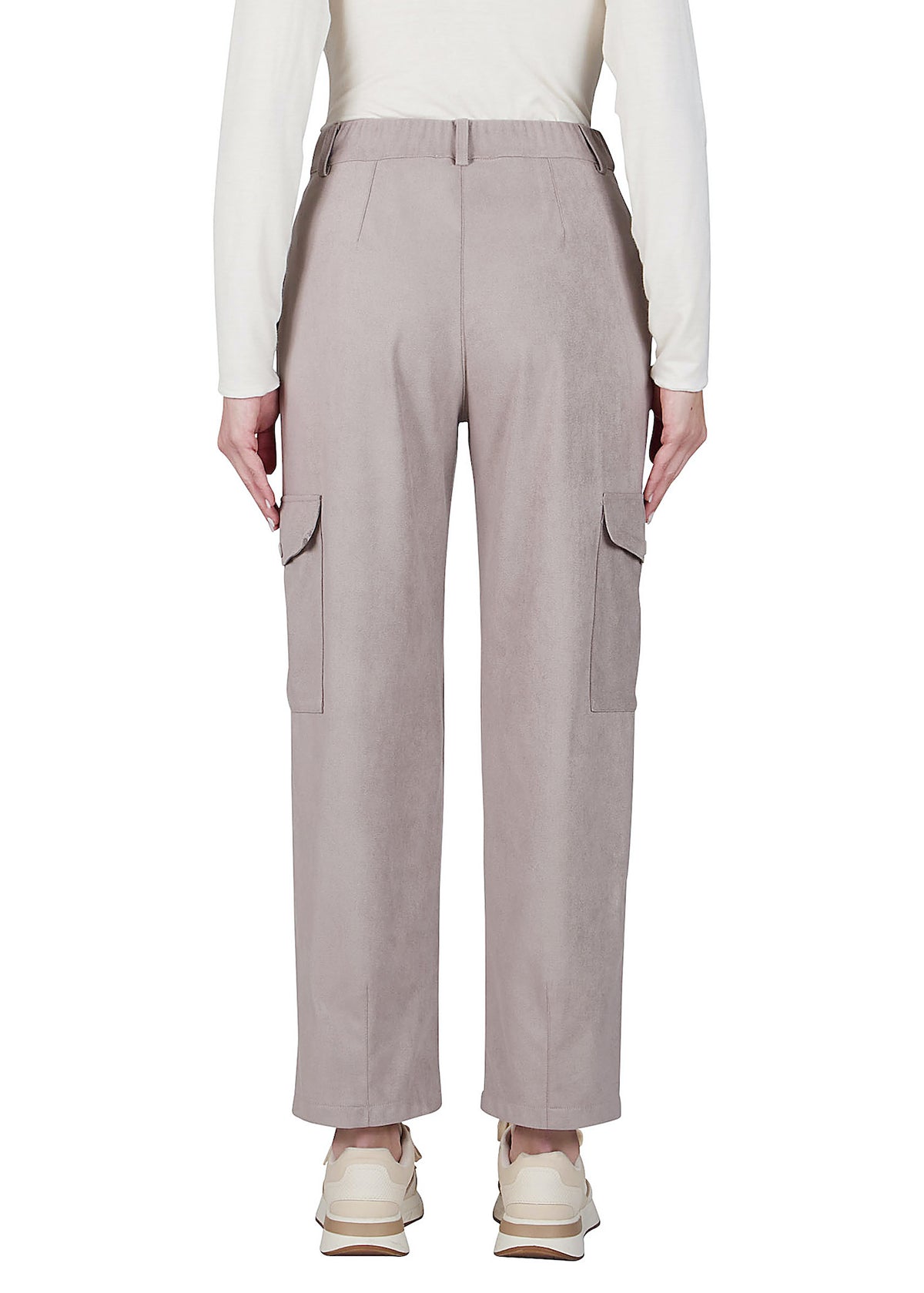 Purotatto Suede Cargo Pants