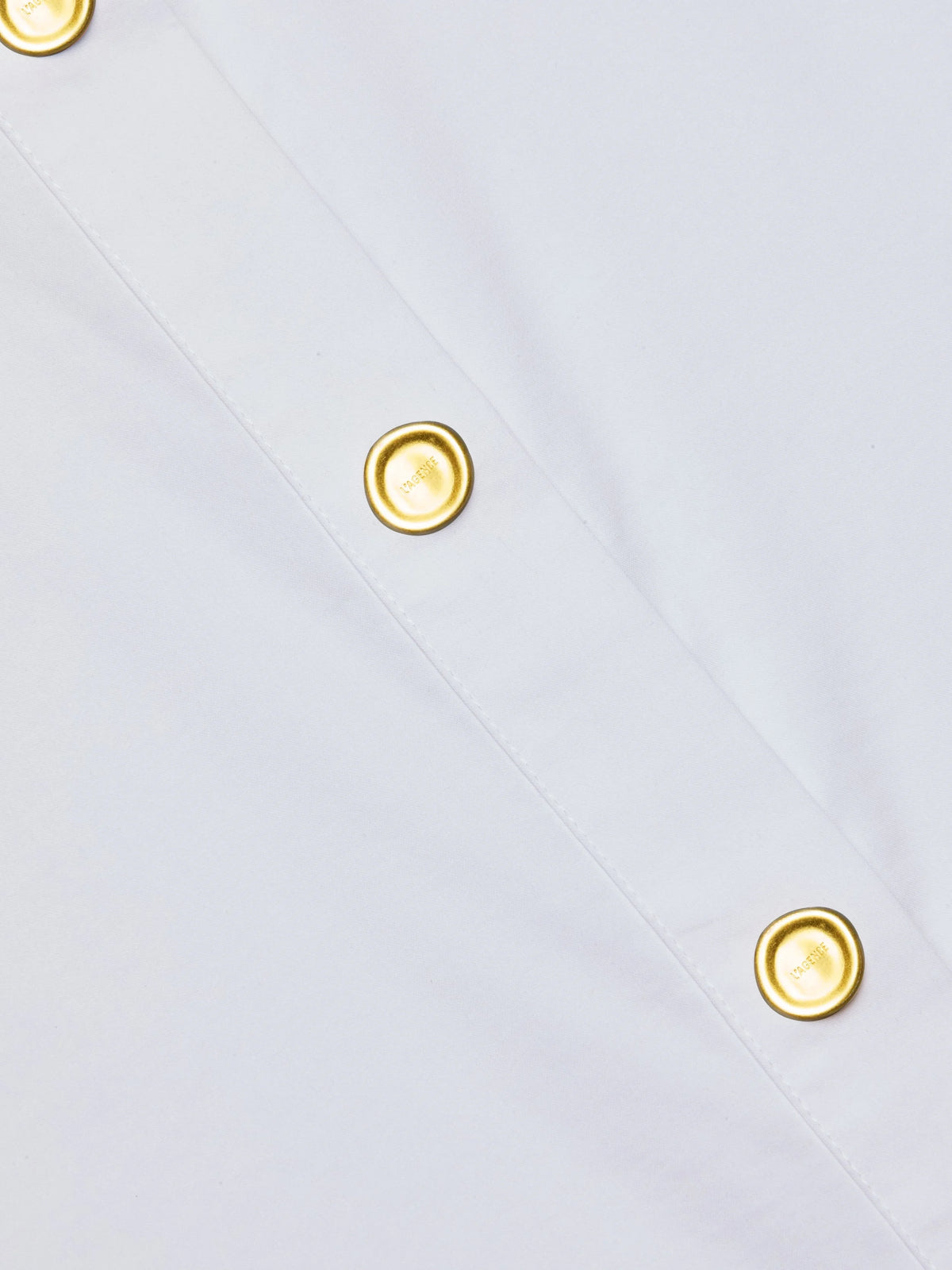 L'agence Cosette Crop Hi Low Shirt