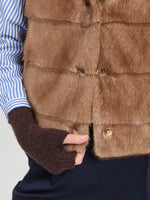 Vilagallo Faux Fur Vest
