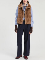 Vilagallo Faux Fur Vest