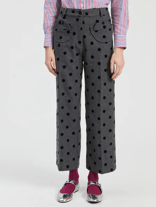Vilagallo Polka Dot Trousers