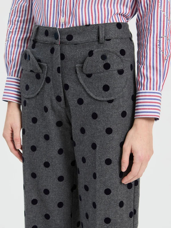 Vilagallo Polka Dot Trousers