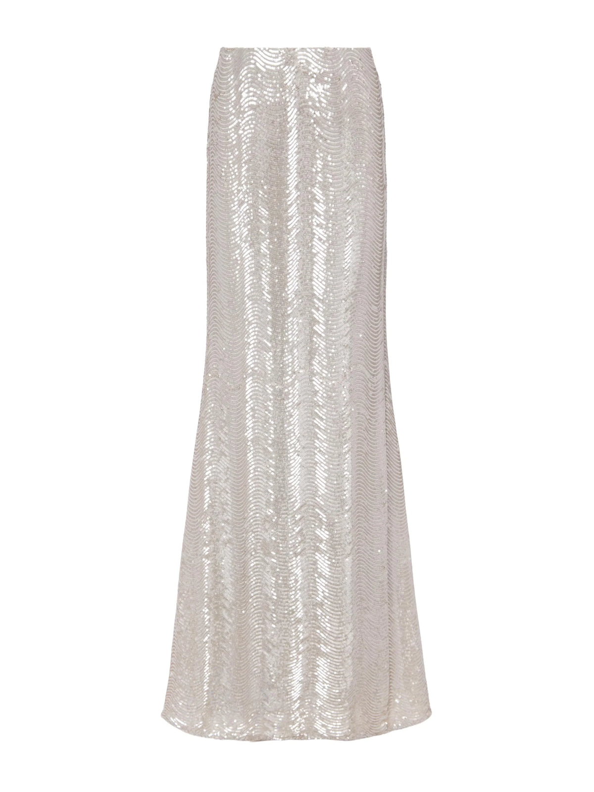 L'agence Zeta Sequin Long Skirt