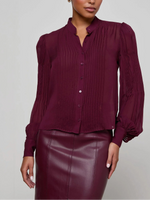 L'agence Noor Pleated Blouse