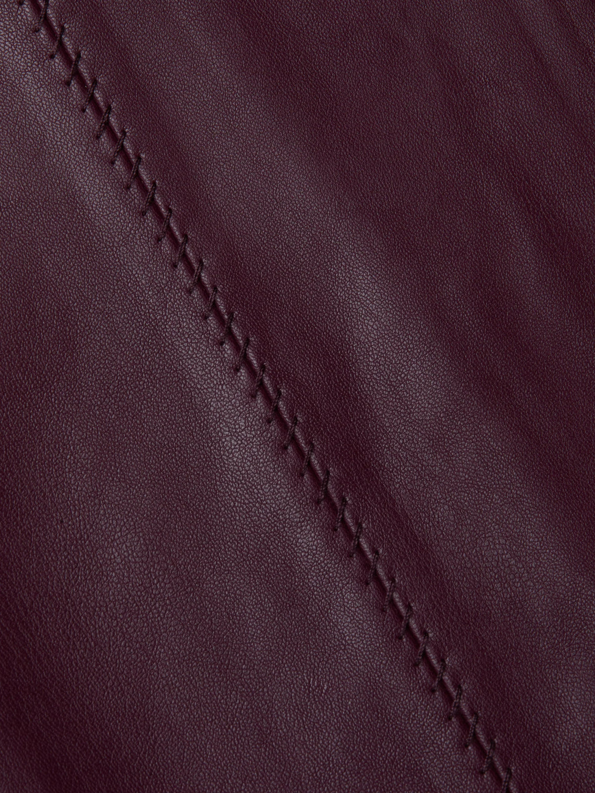 L'agence Arlette Vegan Leather Midi Skirt