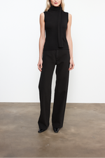 Enza Costa CashmereBlend Sleeveless Scarf Top