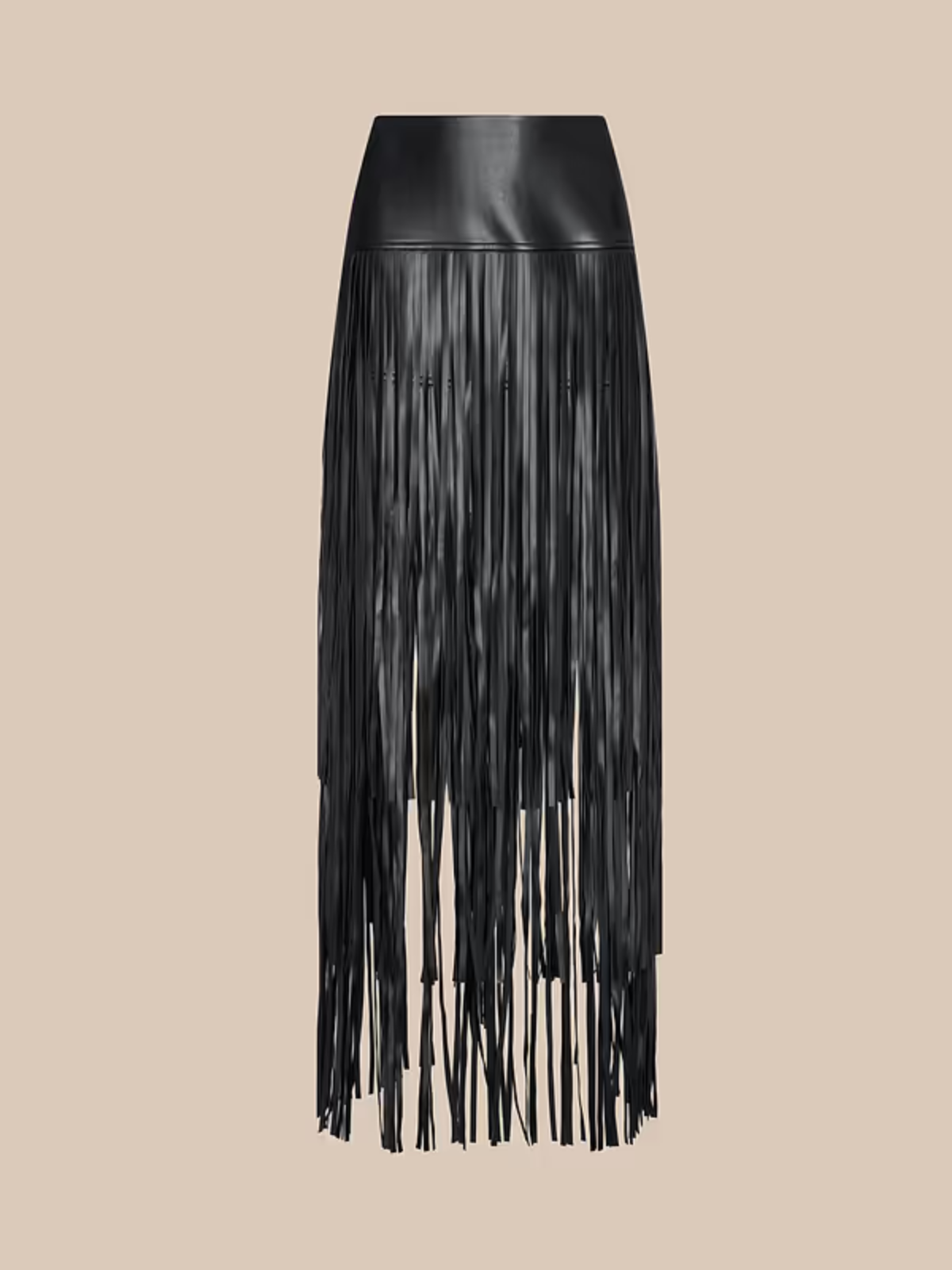 Lagence Karoline Maxi Fringe Skirt_3530ZST