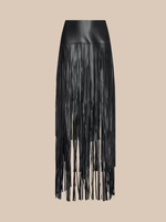 Lagence Karoline Maxi Fringe Skirt_3530ZST