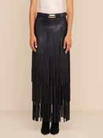 Lagence Karoline Maxi Fringe Skirt_3530ZST