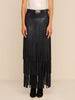 Lagence Karoline Maxi Fringe Skirt
