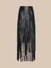 Lagence Karoline Maxi Fringe Skirt