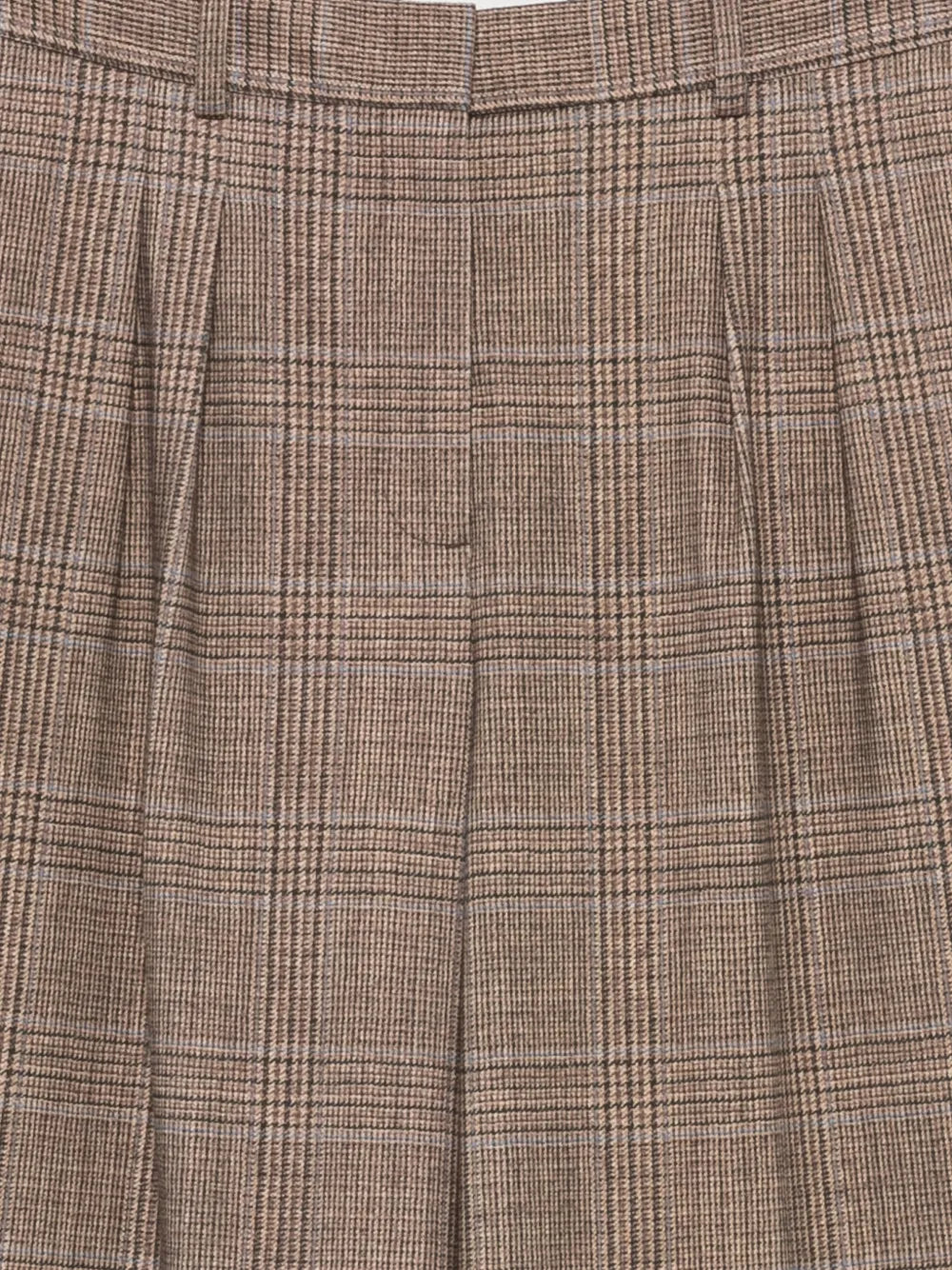 Circolo Check Patten Pleated Trousers