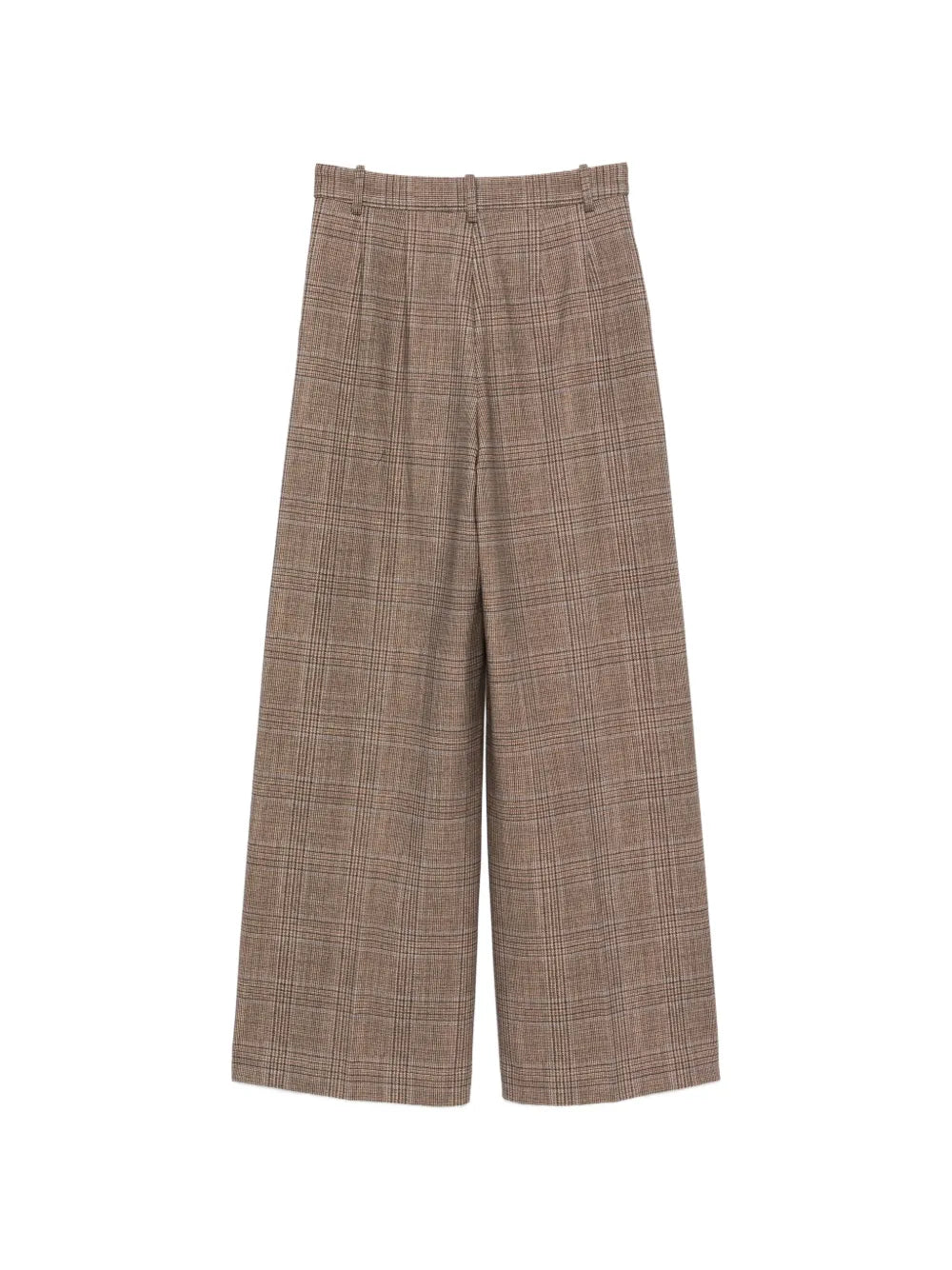 Circolo Check Patten Pleated Trousers