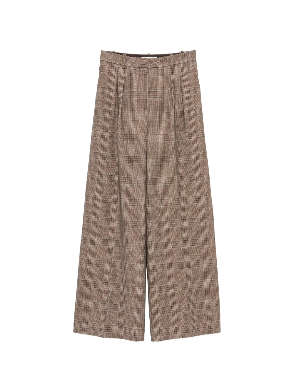 Circolo Check Patten Pleated Trousers
