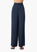 Cami Kyley High Rise Hammered Silk Pant
