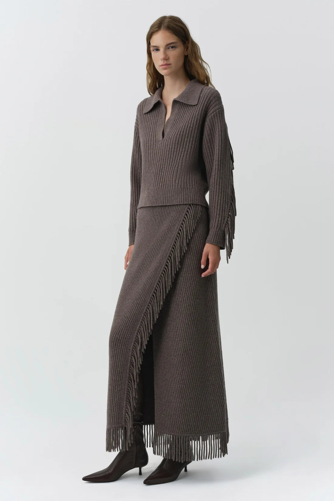 Simkhai Natalia Collared Sweater