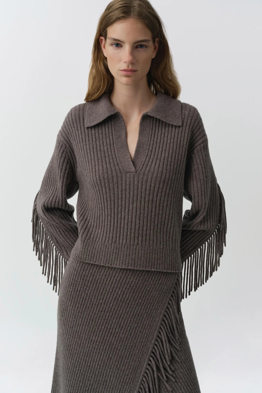 Simkhai Natalia Collared Sweater