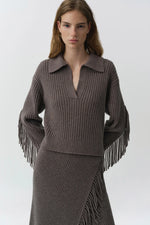 Simkhai Natalia Collared Sweater