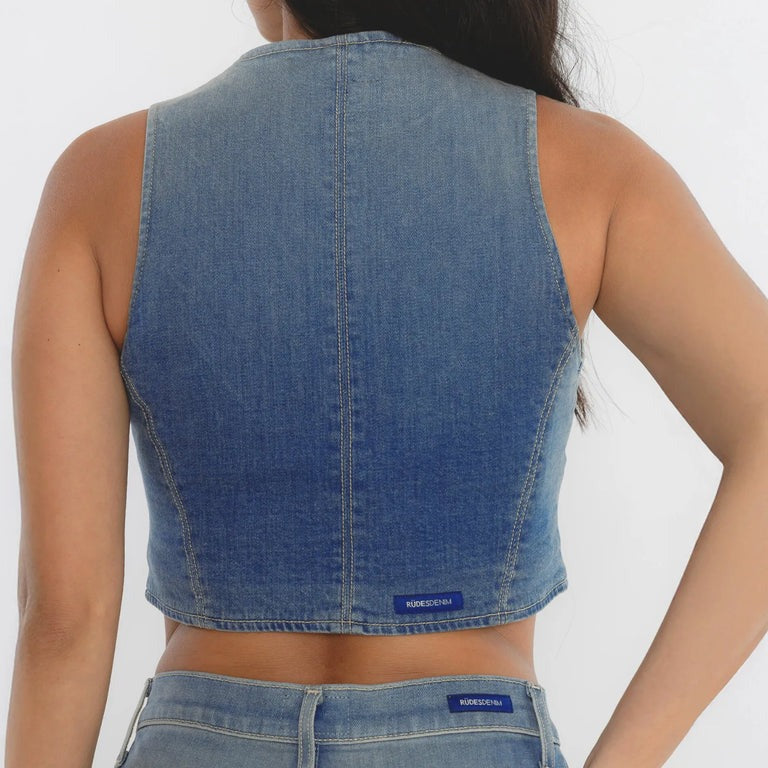 Rudes Denim The Adriana Vest