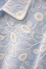 Simkhai Farlowe Cropped Button Down Shirt