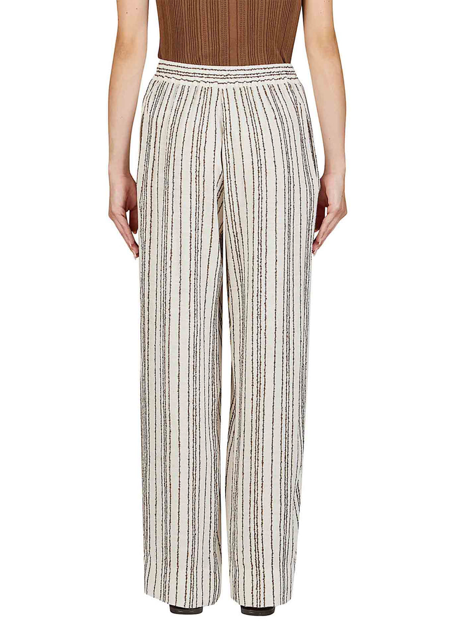 Purotatto Straight Pinstripe Trouser