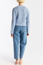 Wispr By Brodie Pointelle Twist Yarn Cardi