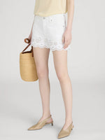 Frame The Eyelet Long Hang Short