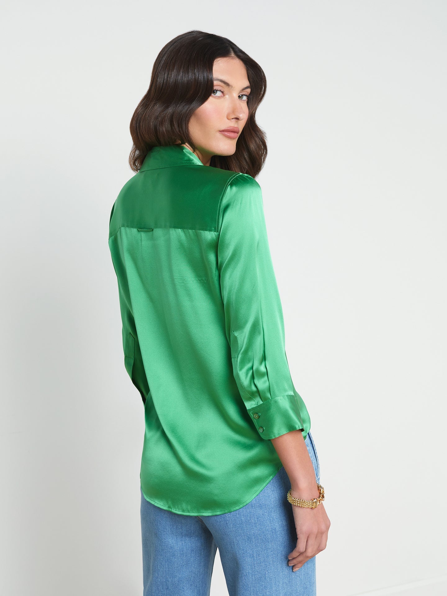 Lagence 3/4 Sleeve Dani Blouse