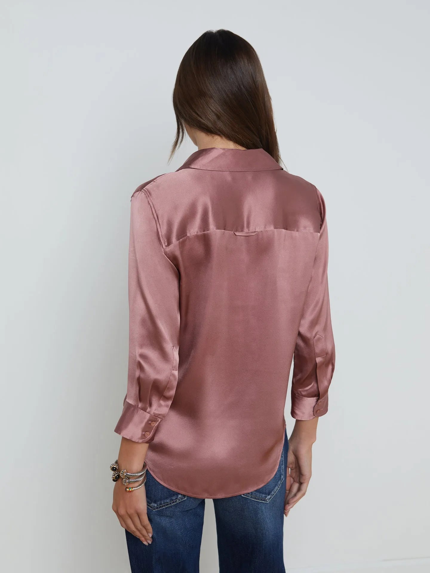 Lagence Dani 3/4 Sleeve Blouse