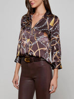L'agence Dani 3/4 Sleeve Blouse